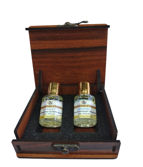 Attar Wooden  Gift Set